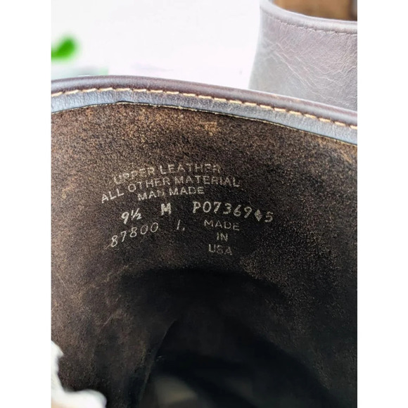Frye Engineer Brown leather Boots 9M - Picture 15 of 16